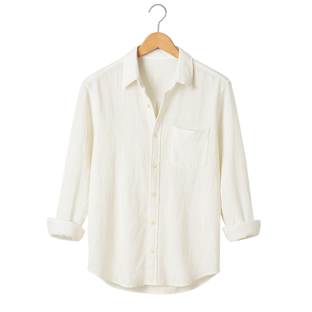 Camisa Linho Manga Longa Equity