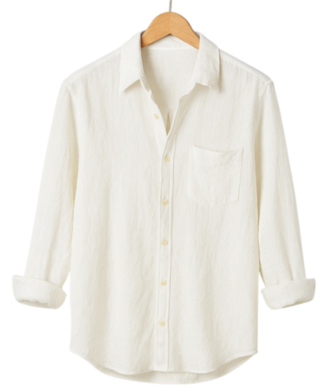 Camisa Linho Manga Longa Equity