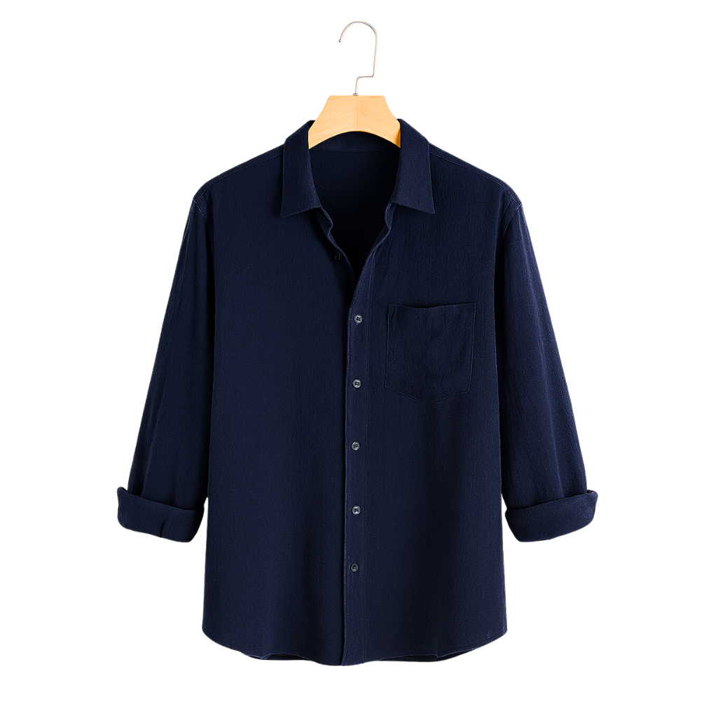 Camisa Linho Manga Longa Equity