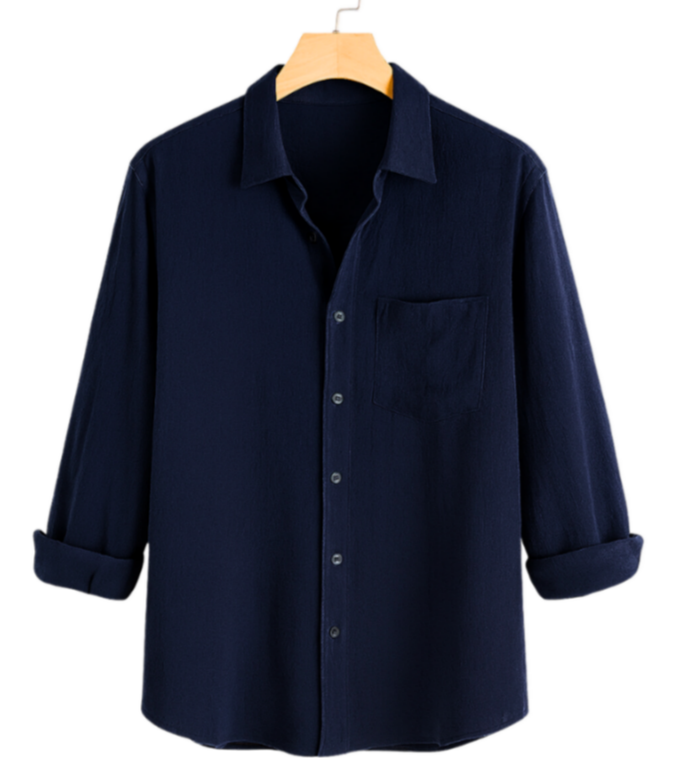 Camisa Linho Manga Longa Equity