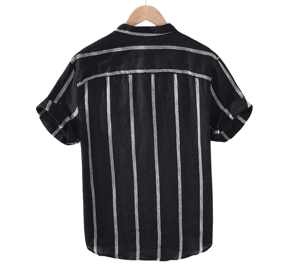 Camisa Retrô Manga Curta Tempus